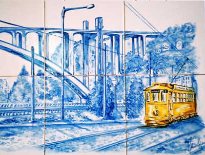 Azulejos da Ponte de Arrábida