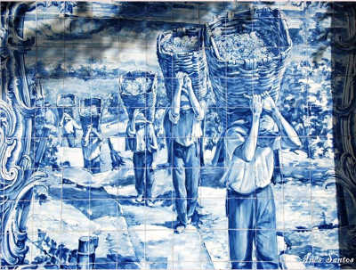 Azulejo de Vindimas